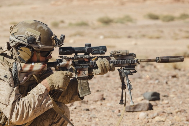 Bipod Tactical Teleskopik Atlas Style Rotasi 360